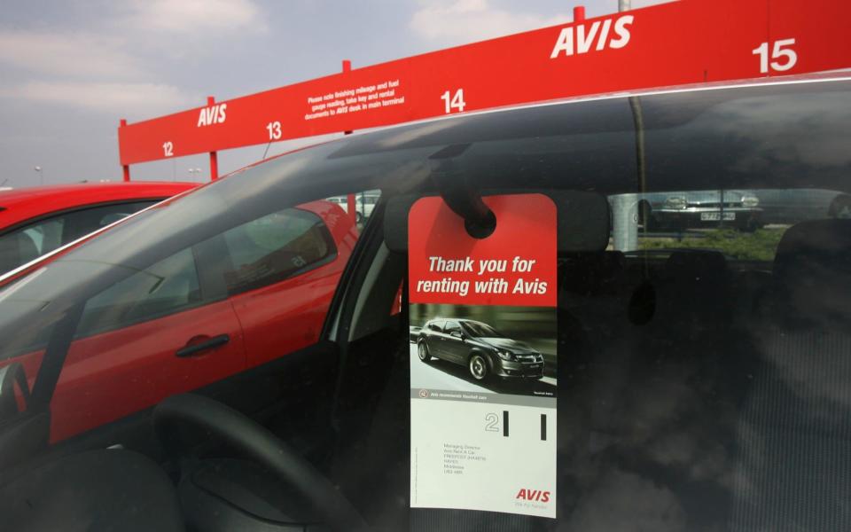 A spokesman for Avis Budget said 'fair and transparent prices' were of 'utmost importance' to the company - Bloomberg News
