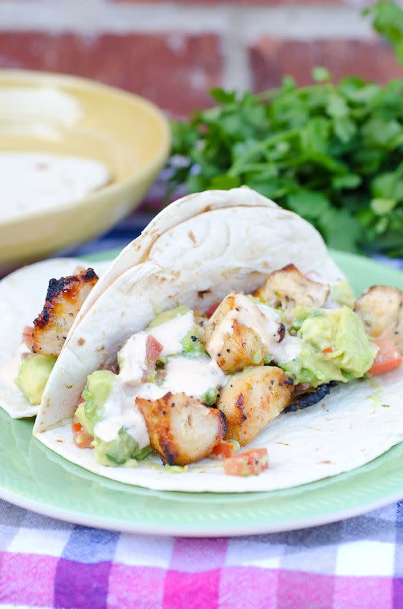 Grilled Chicken Tacos