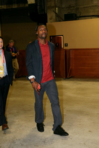 Tony Allen missed Game 5 with a left hamstring injury. (NBAE/Getty Images)