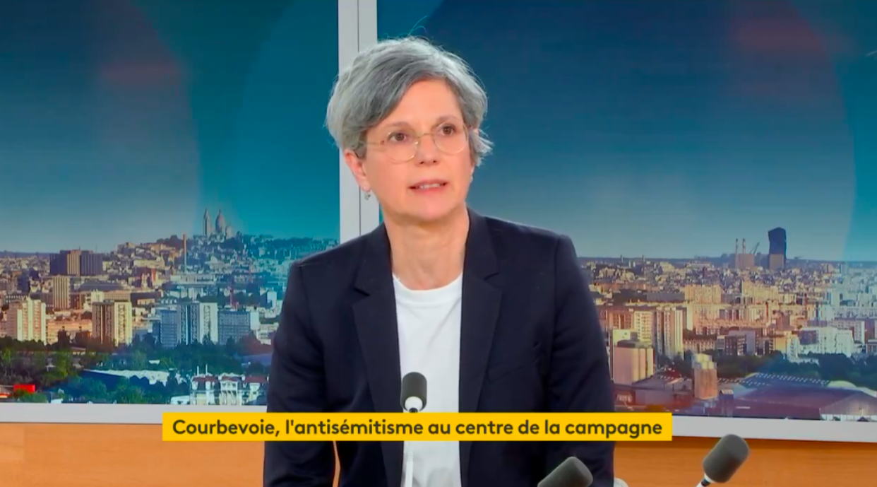 Sandrine Rousseau sur franceinfo ce jeudi 20 juin 2024. 