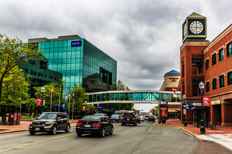 Downtown of Moncton City in New Brusnwick, Canada, where doctors have been baffled by the rise of a debilitating condition. Source: Getty