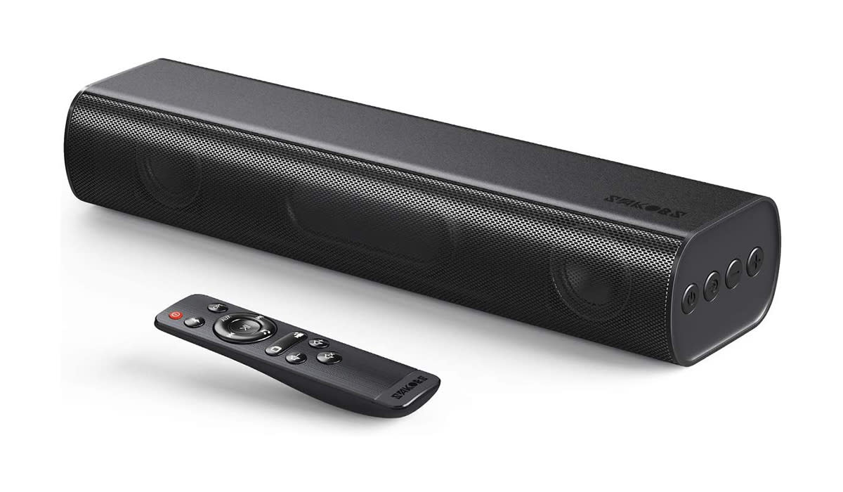 Here's a soundbar that'll punch up your audio! (Photo: Amazon)