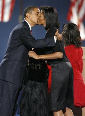 Obama’s romantic moments