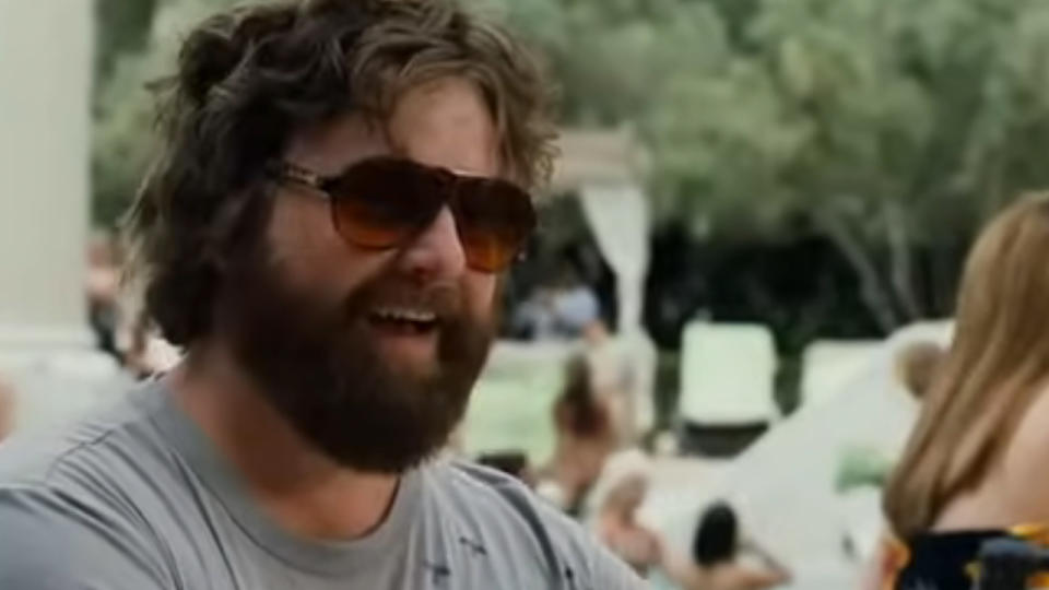 Zach Galifianakis in The Hangover