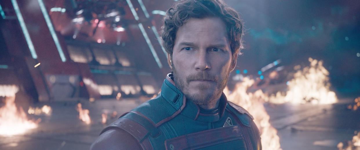 chris pratt, guardians of the galaxy vol 3