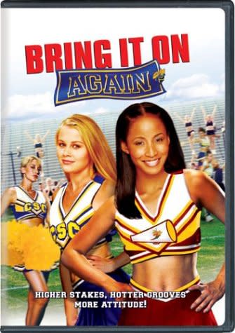 <p><b>Not Starring: </b>Kirsten Dunst, Gabrielle Union</p><p><b>Also Released: <i>Bring It On: </i></b><i>All or Nothing (2006) </i>with Hayden Panettiere and Solange Knowles<i>, </i><i><i>Bring It On: In It to Win It (2007) </i></i>with Ashley Benson and<i><i> <i>Bring It On: Fight to the Finish (2009) </i></i></i>with Christina Milian</p>