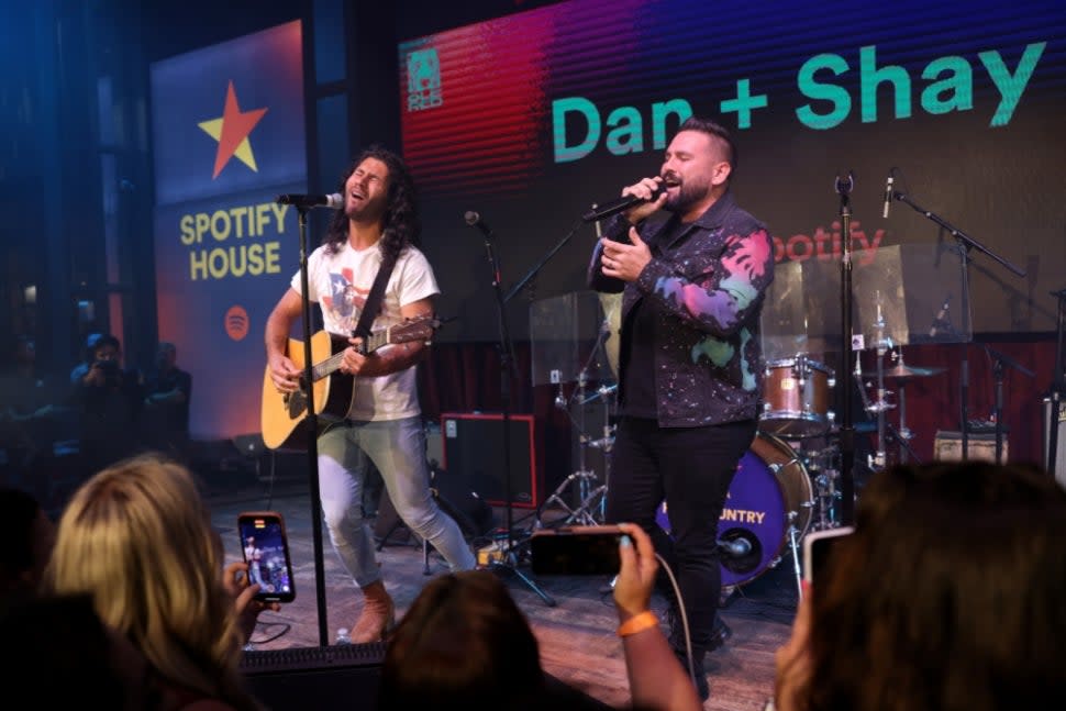 dan + shay spotify house nashville