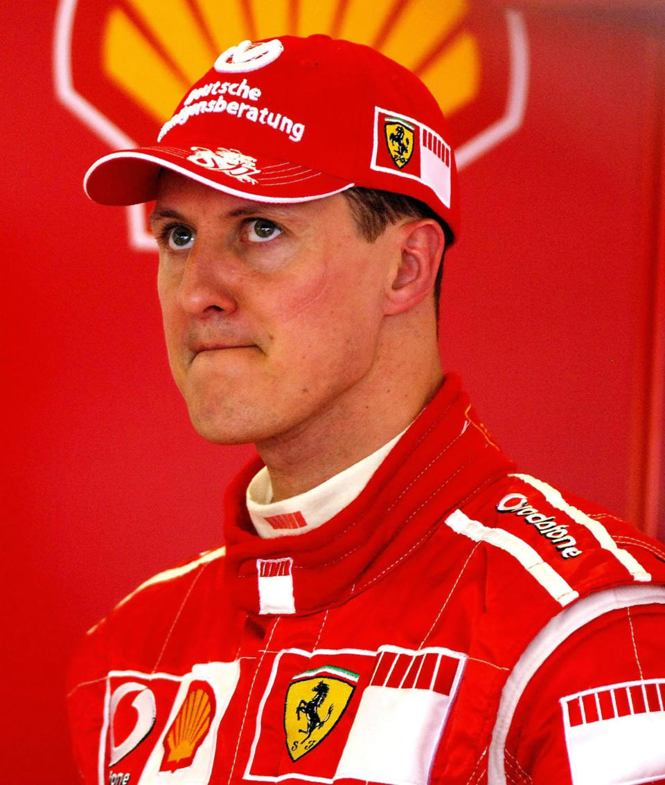 File photo dated 09-06-2006 of Ferrari's Michael Schumacher