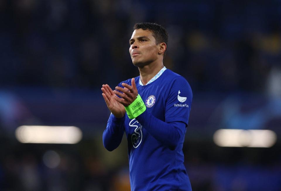 Thiago Silva will leave Chelsea at the end of the campaign  (Action Images via Reuters)