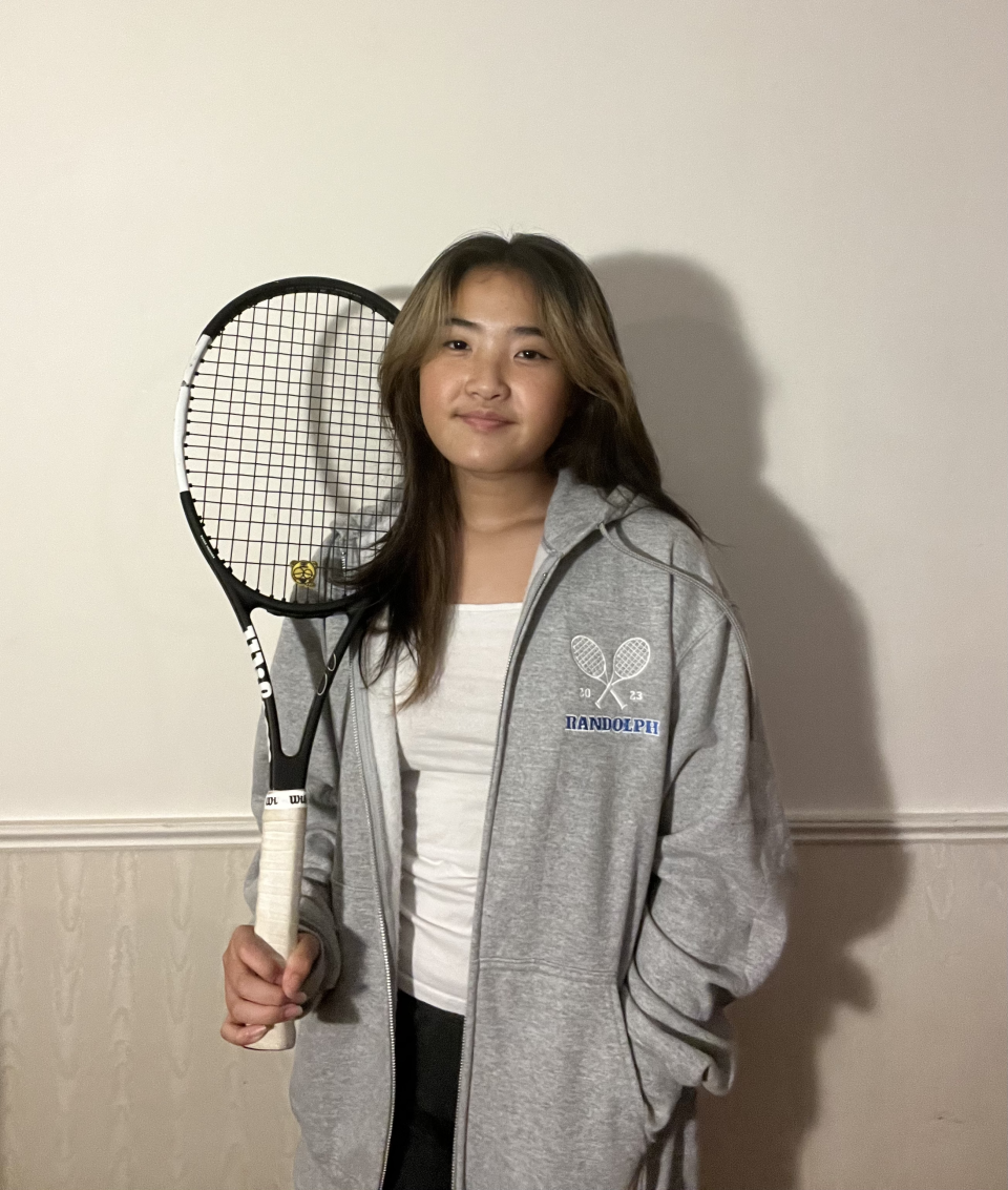 Linda Thea of Randolph High has been named to The Patriot Ledger/Enterprise Girls Tennis All-Scholastic Team.