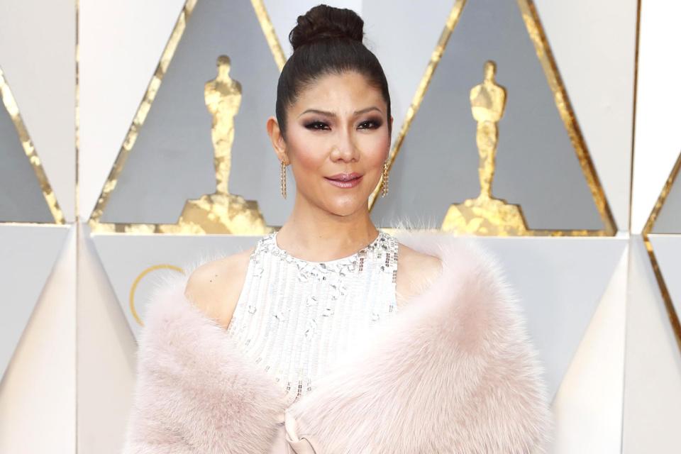 Julie Chen Moonves attends the Academy Awards in February 2017