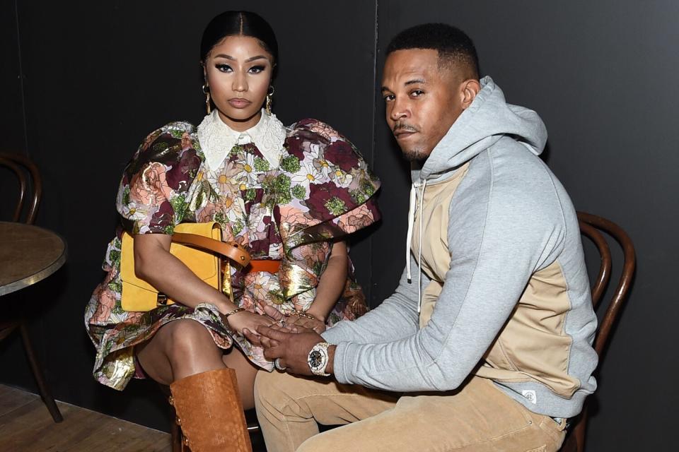 Nicki Minaj and Kenneth Petty