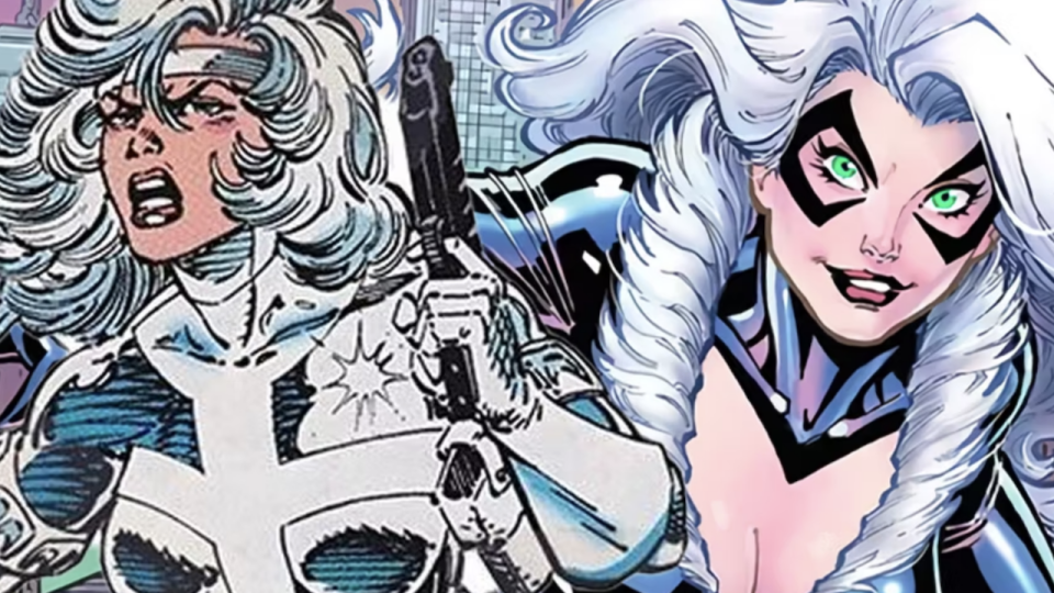 Silver Sable and Black Cat