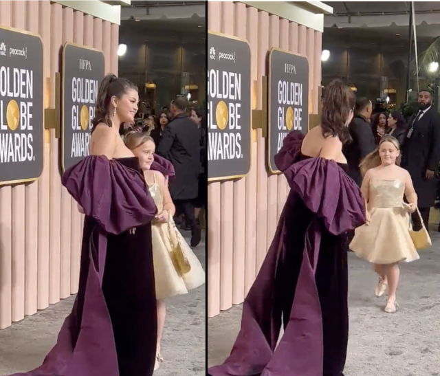Selena Gomez brings her little sister as date to Golden Globes: 'Stole the  show'