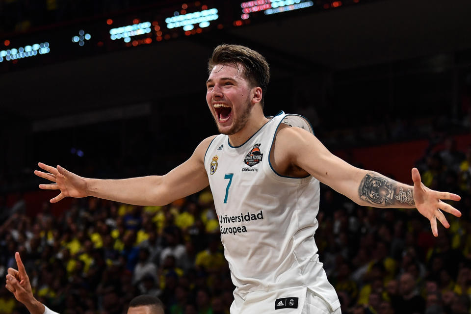 Luka Doncic should have put an end to underrating international NBA prospects. (Andrej Isakovic/AFP via Getty Images)