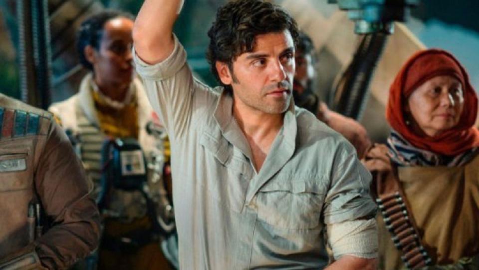 Oscar Isaac as Poe Damerson in Star Wars: The Rise of Skywalker.