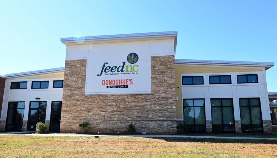 FeedNC, formerly known the Mooresville Soup Kitchen relies 100% on community donations to provide breakfast, lunch and groceries to people in need each week day.