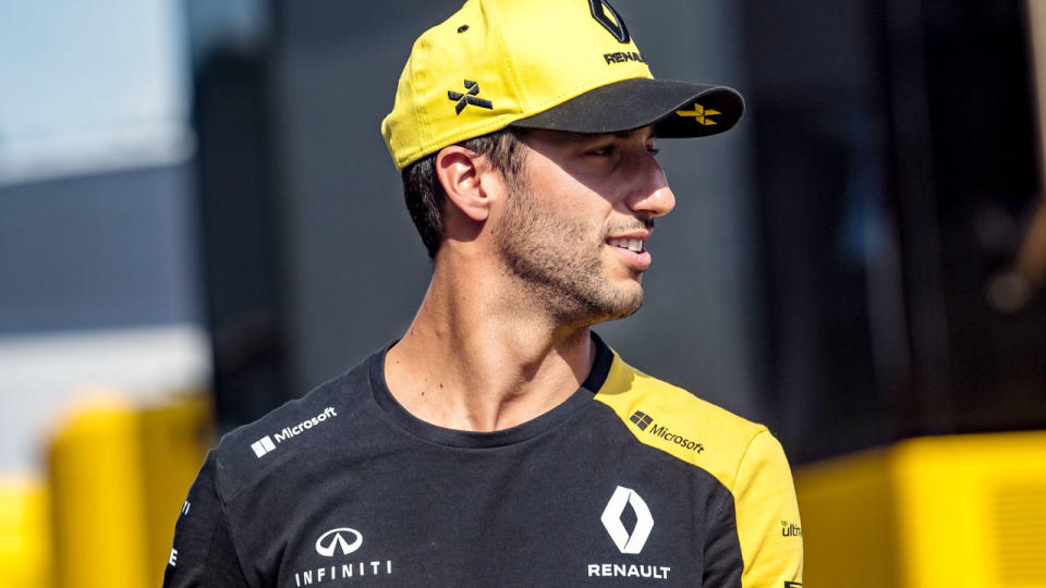 Daniel Ricciardo was demoted from seventh to 11th at the French Grand Prix. Pic: Getty