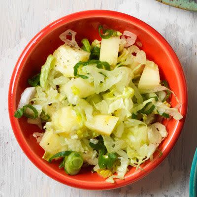 Pineapple and Romaine Slaw