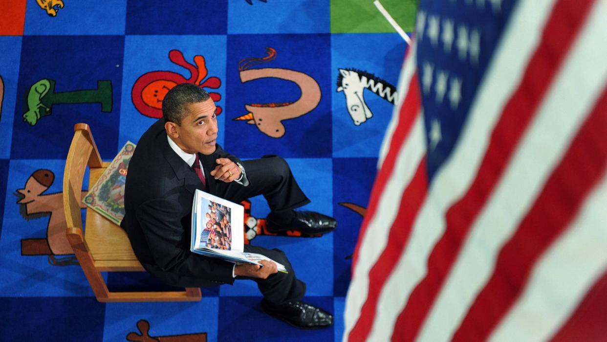 obama reads