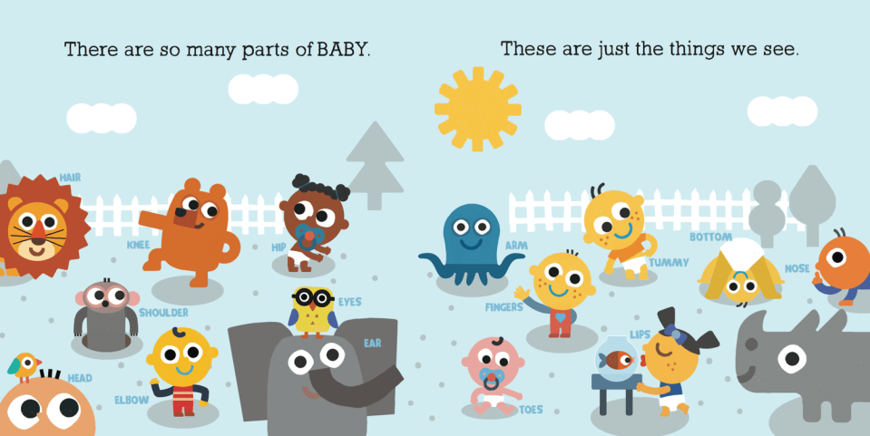 parts of baby