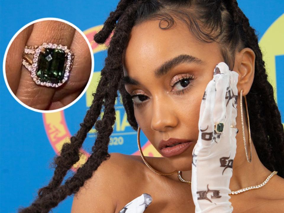 leigh anne pinnock engagement ring