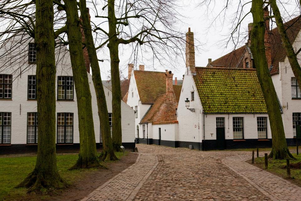 One of Bruges many interesting convents - getty