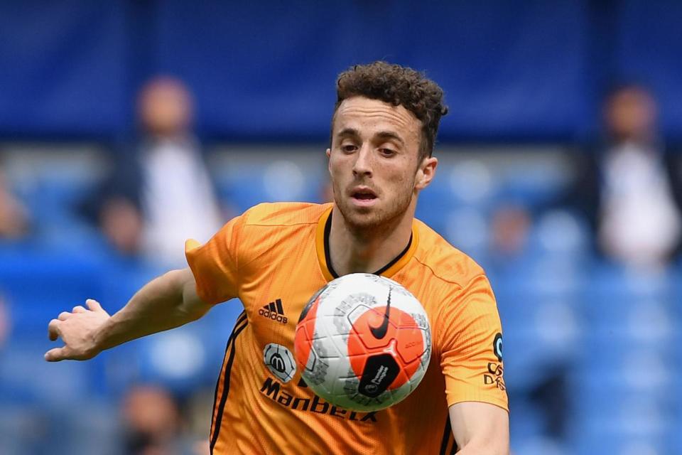 Close: Diogo Jota is set to join Liverpool in a deal worth £45m Photo: Getty Images