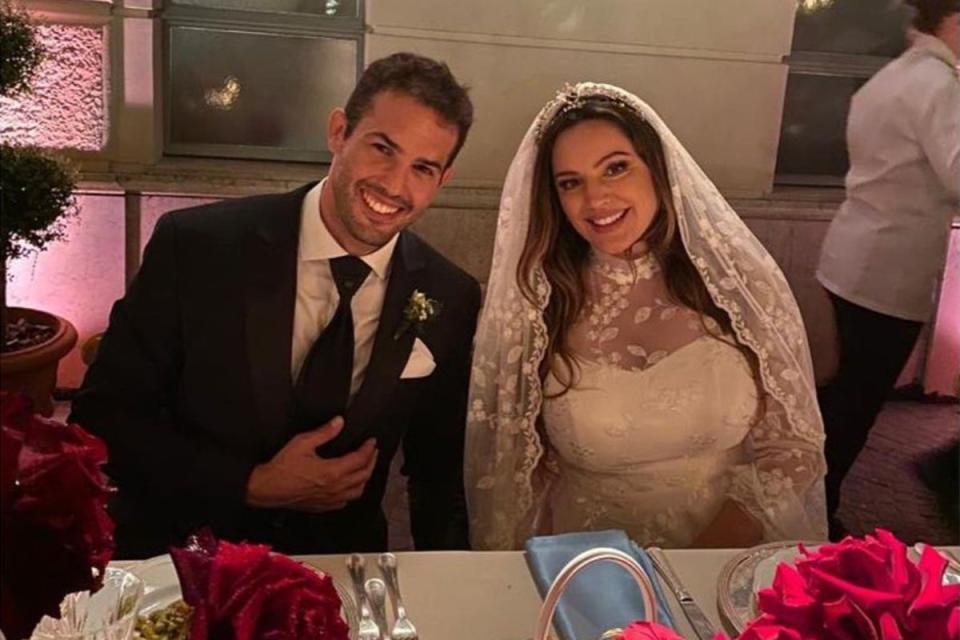 Kelly Brook marries Jeremy Parisi (Instagram)