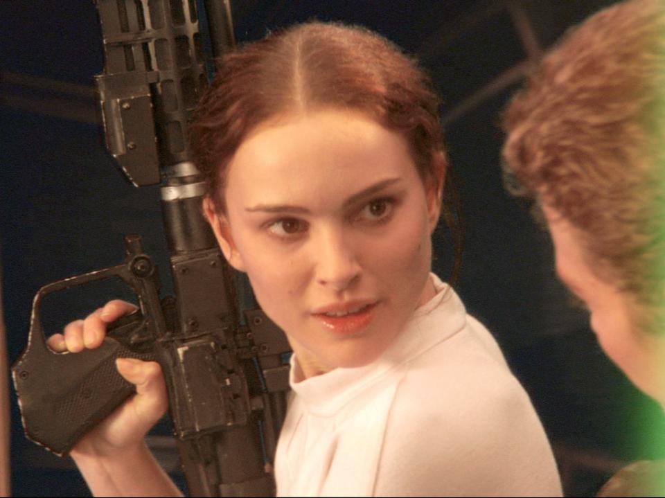 Natalie Portman como Padme Amidala en ‘Attack of the Clones’ (LucasFilm)