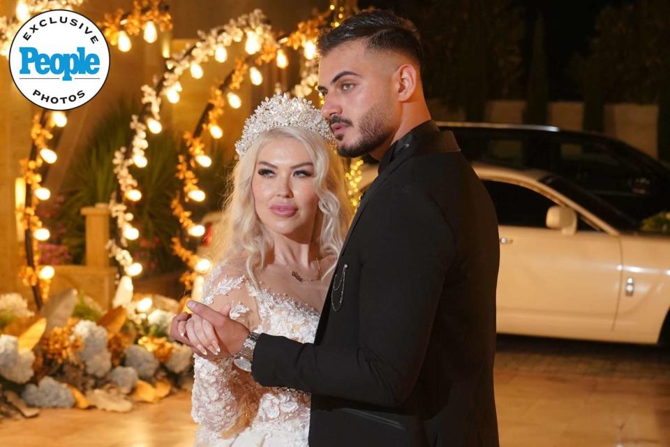 <p>Anas Abu Jaber</p> Tigerlily Taylor and Adnan Abdelfattah celebrate their September 2023 wedding in Jordan