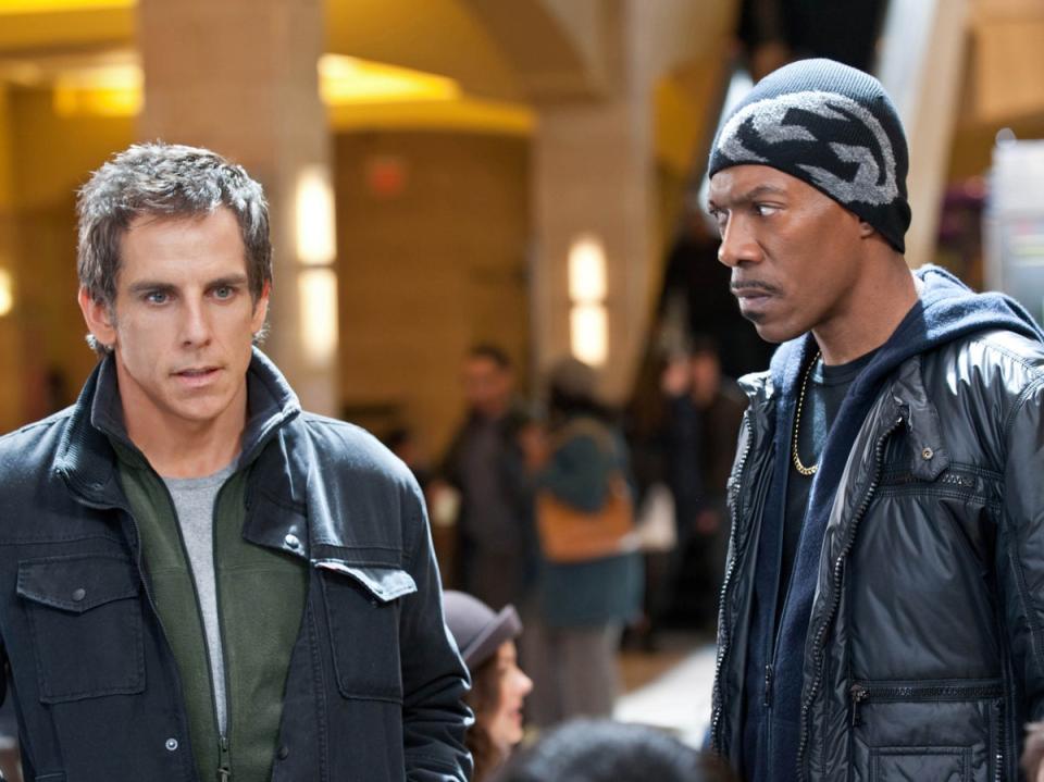 Ben Stiller and Eddie Murphy in ‘Tower Heist' (Universal Pictures)