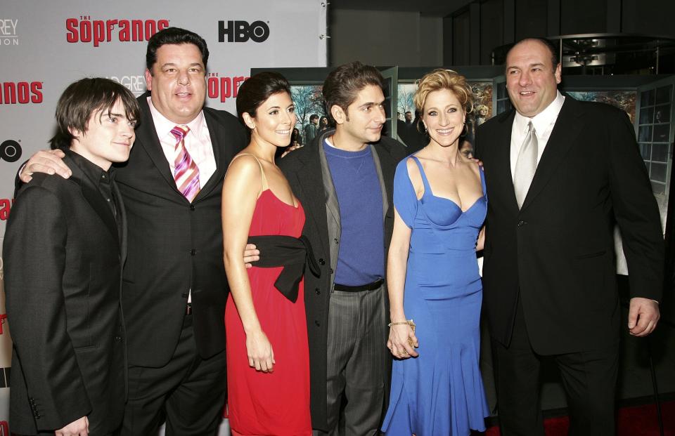 The cast of "The Sopranos"