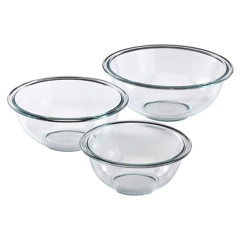 Pyrex Glass Mixing Bowls