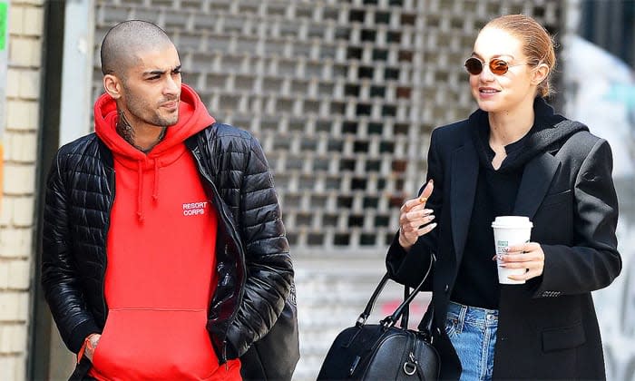 Zayn Malik y Gigi Hadid