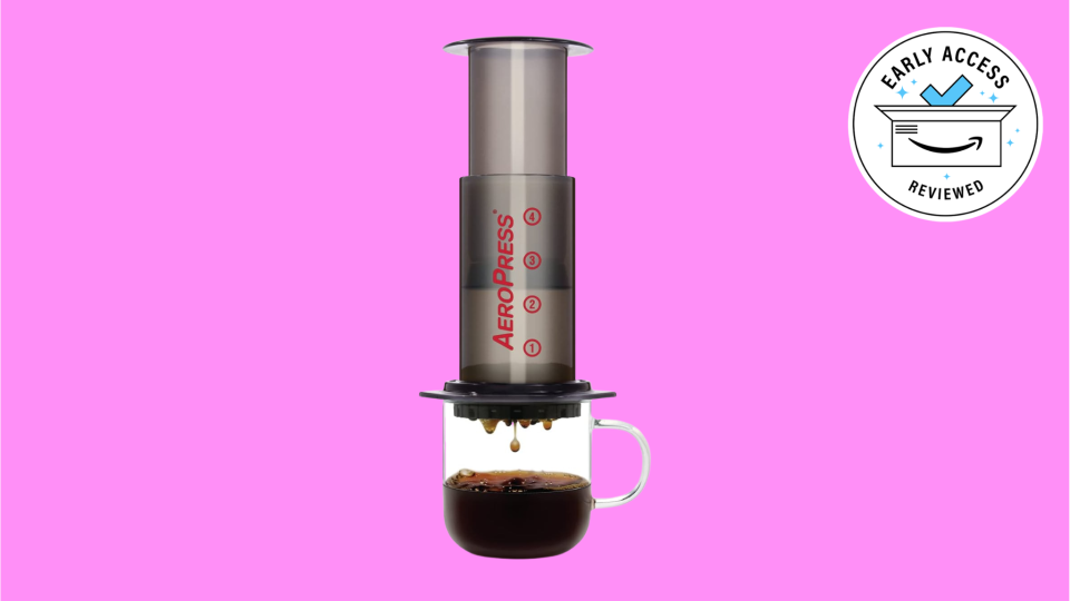 This popular AeroPress Coffee and Espresso Maker is on sale for Amazon Prime Day