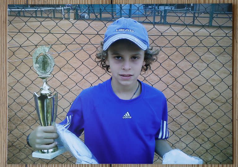 Juan Manuel Cerúndolo, campeón del último ATP 250 de Córdoba con apenas 19 años, siempre se destacó como tenista junior. 