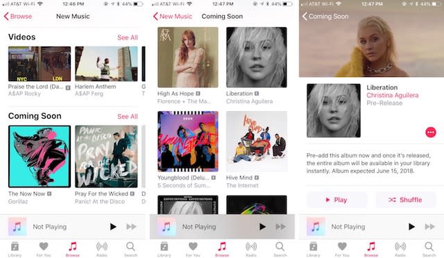 Apple is releasing some updates to Apple Music today that will make it easier