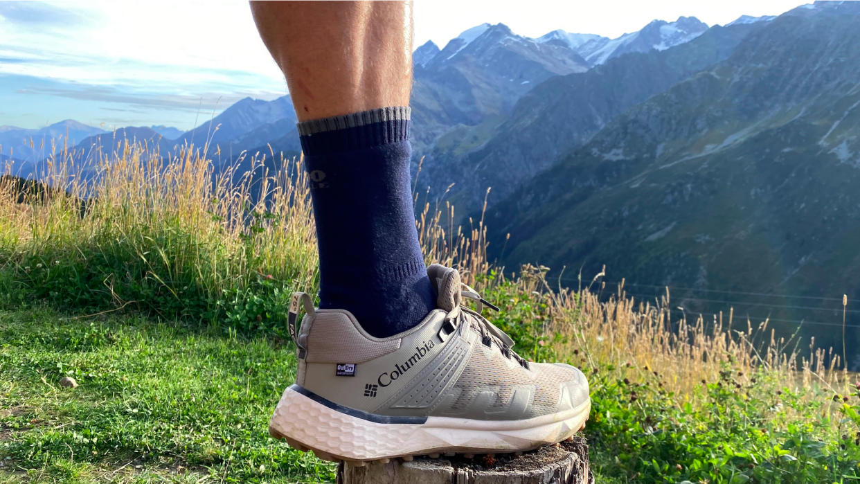  1000 Mile Repreve Single-Layer 3-season hiking socks . 