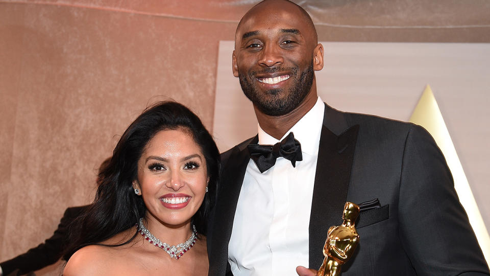 Vanessa Bryant has paid tribute to her late husband Kobe Bryant and their daughter Gigi, a year after their deaths in a Los Angeles plane crash. (Photo by Kevork Djansezian/Getty Images)