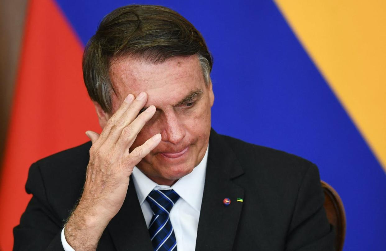 <span class="caption">Reckless policies are to blame for Brazil's high death toll.</span> <span class="attribution"><a class="link " href="https://www.gettyimages.com/detail/news-photo/brazilian-president-jair-bolsonaro-gestures-during-the-news-photo/1235980576?adppopup=true" rel="nofollow noopener" target="_blank" data-ylk="slk:Evaristo Sa/AFP via Getty Image;elm:context_link;itc:0;sec:content-canvas">Evaristo Sa/AFP via Getty Image</a></span>