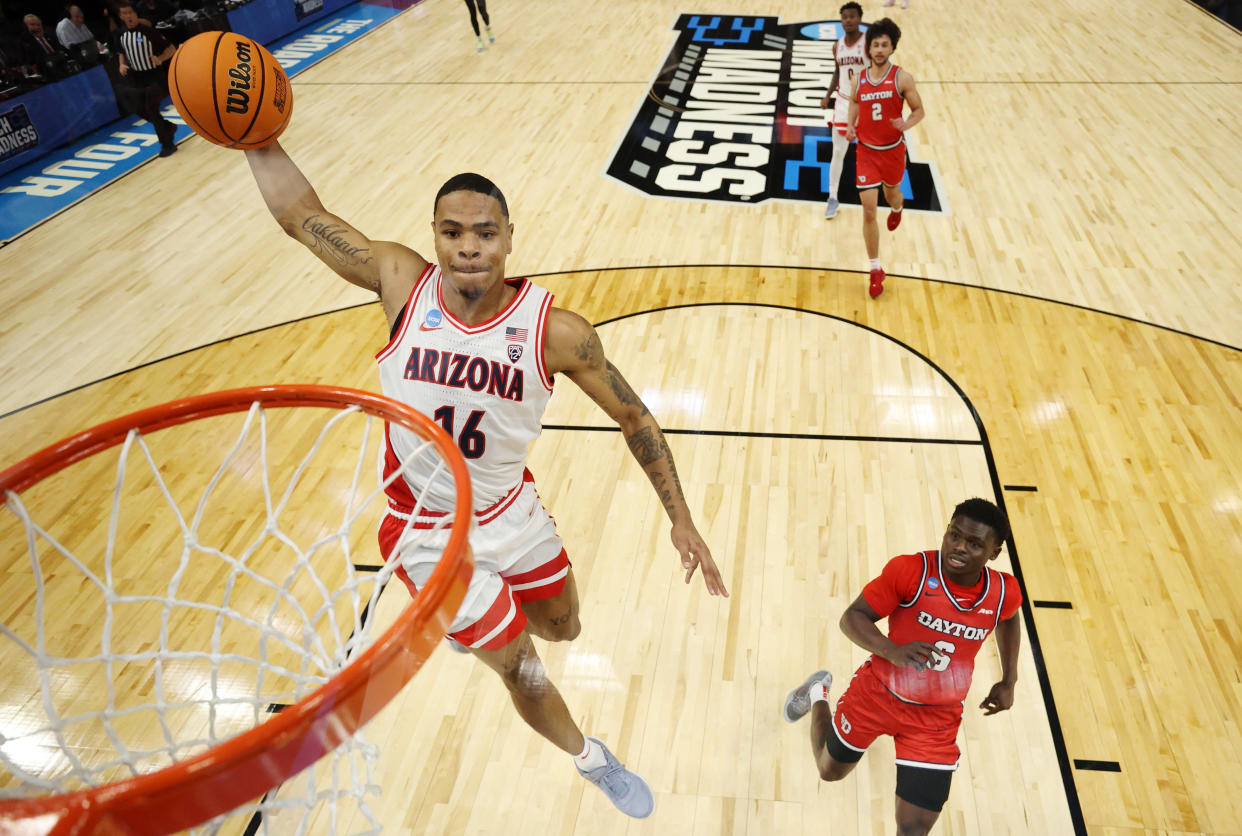 Keshod Johnson and Arizona face Clemson tonight. (Christian Petersen/Getty Images)