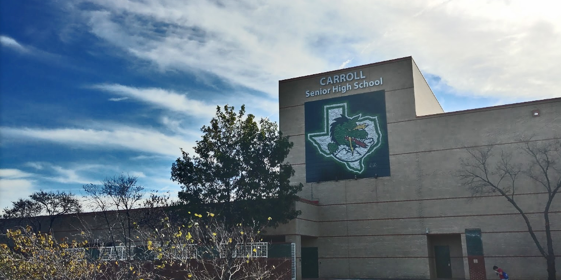 The students being reprimanded for the racist Facebook video attend Carroll Senior High School. (Photo: Google Maps)