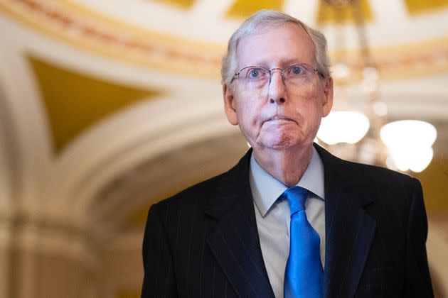 "This was an unforced error by the Judicial Conference. I hope they will reconsider," Senate Minority Leader Mitch McConnell (R-Ky.) said on Mar. 14. <span class="copyright">Tom Williams via Getty Images</span>