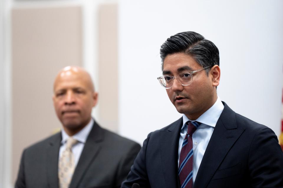 Mayor Aftab Pureval announced at a press conference Tuesday that the city of Cincinnati has sued the Williamsburg Apartments of Cincinnati over poor housing conditions.