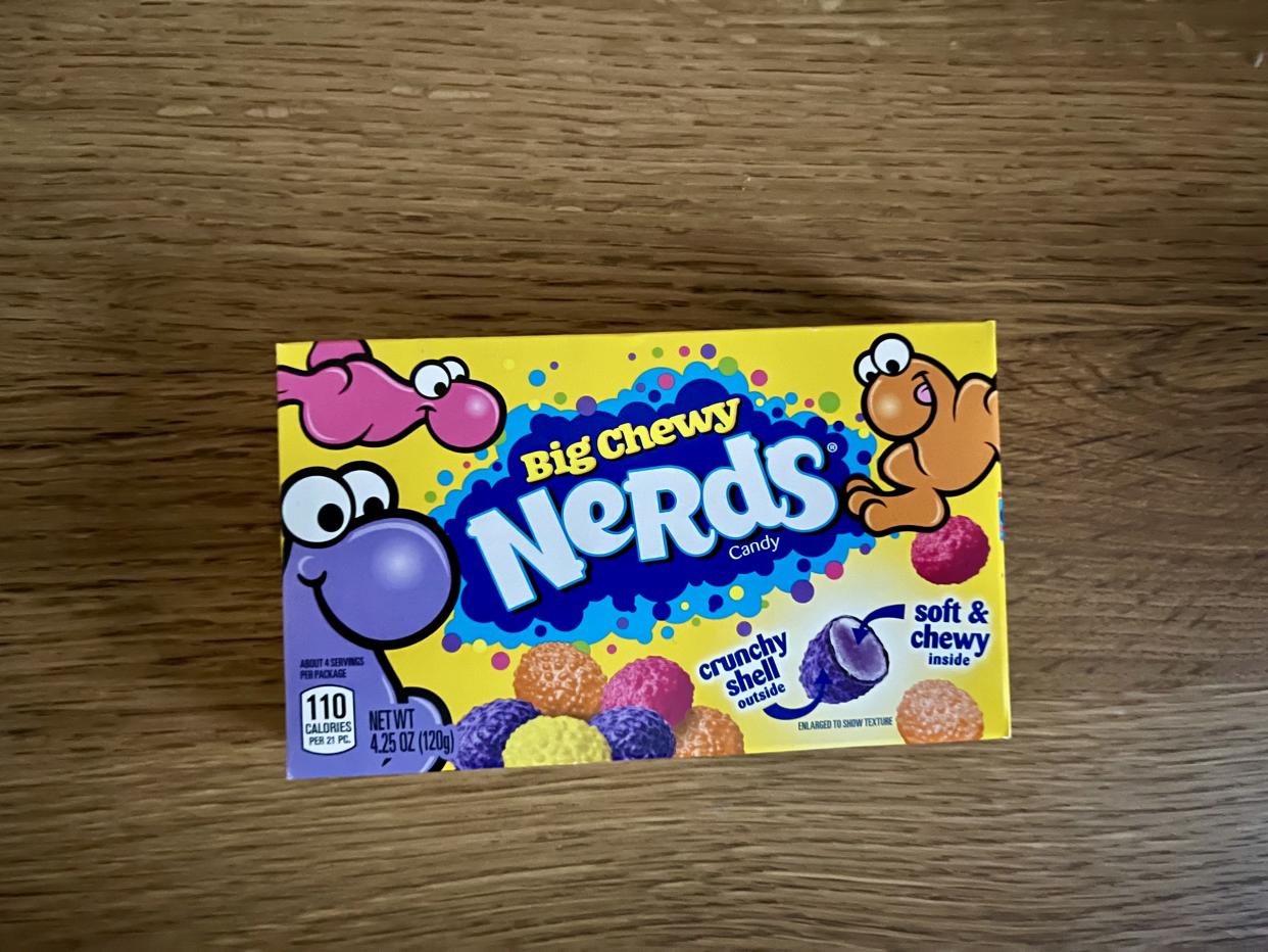 big and chewy nerds jelly beans