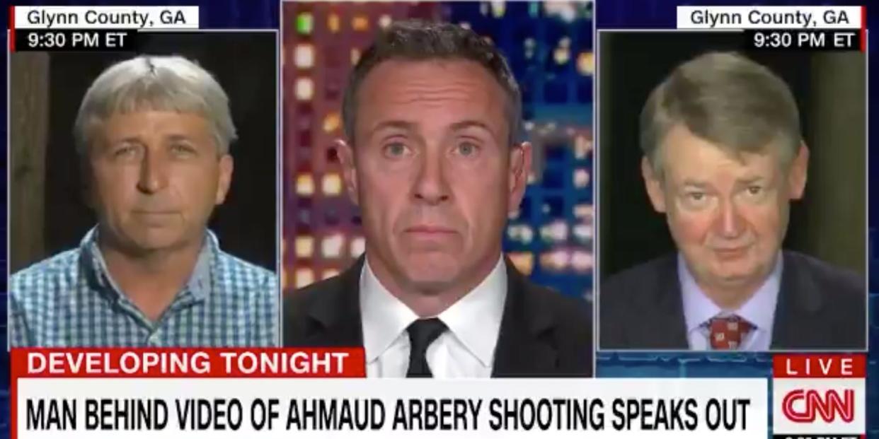 Chris Cuomo interview Ahmaud Arbery video