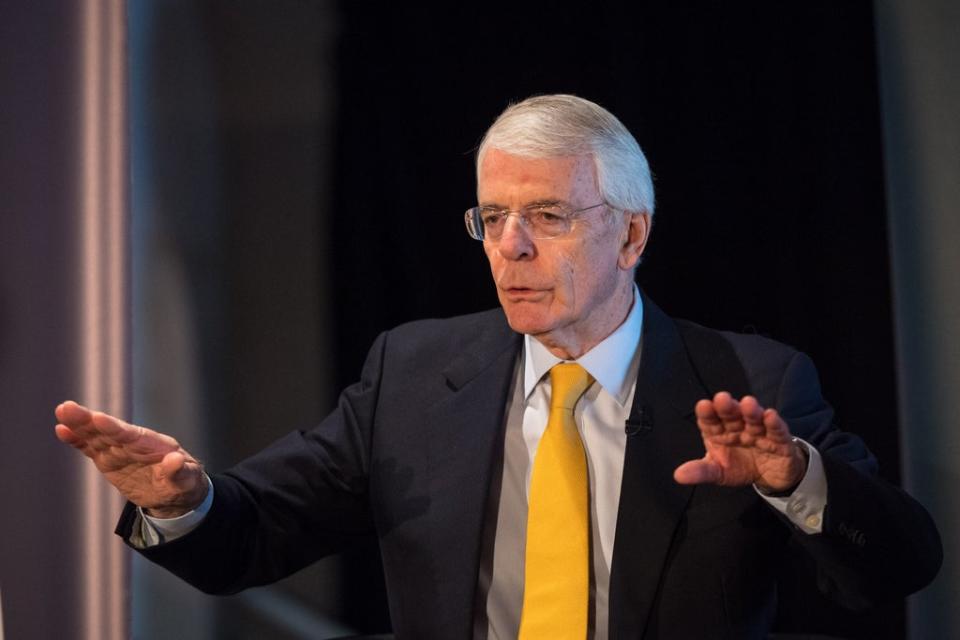 Sir John Major warned against triggering Article 16 (Dominic Lipinski/PA) (PA Archive)