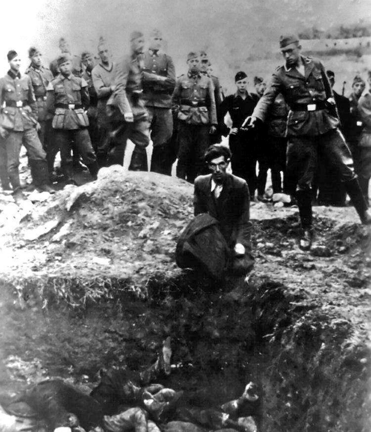 Babi Yar was the site of a series of massacres carried out by German forces and local Nazi collaborators during their campaign against the Soviet Union in 1941.