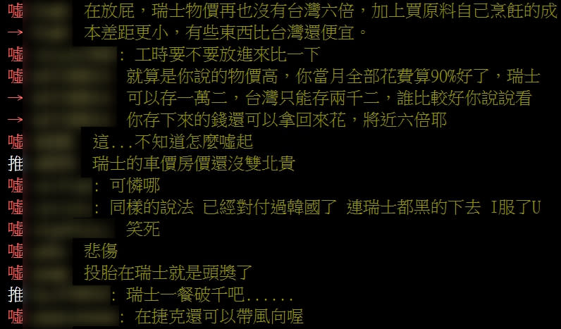 此貼文引起網友熱烈討論，許多網友紛紛在下方留言反駁。（圖／翻攝自PTT）